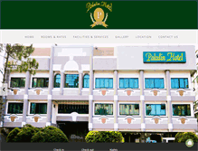 Tablet Screenshot of paladinhotelbaguio.com